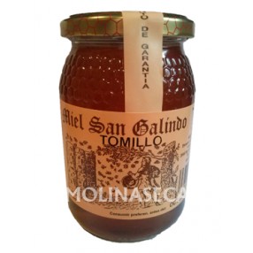 SAN GALINDO miel de tomillo frasco 500 grs